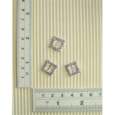 Deckle Buckle Square 12mm