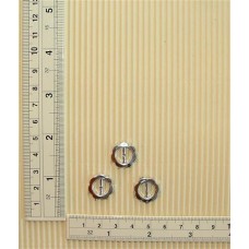 Deckle Buckle Flower 15mm
