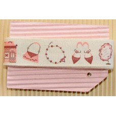 Printed cotton Tape - Shoes & Handbag