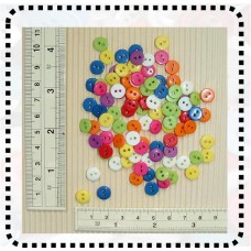 Buttons Small Round - Primary Colors