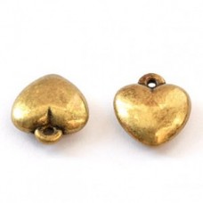 Metal Charm - Hearts
