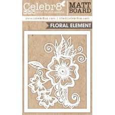 Celebr8 - Midi Card - Floral Element