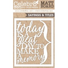 Celebr8 Midi Card - Make a Memory