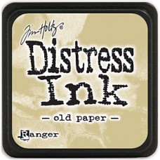 Tim Holtz Distress Mini Ink Pad - Old Paper Tim Holtz Distress Mini Ink Pad - Old Paper