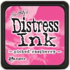 Tim Holtz Distress Mini Ink Pad - Picked Raspberry Tim Holtz Distress Mini Ink Pad - Picked Raspberry