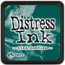 Tim Holtz Distress Mini Ink Pad - Pine Needles Tim Holtz Distress Mini Ink Pad - Pine Needles