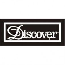 Chipboard Mini Card - Discover
