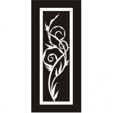 Chipboard Mini Card - Swirl 5