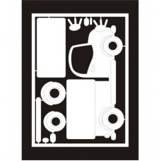 Gloss Board Maxi Dimension Card - Truck