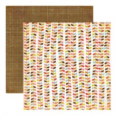 Konnichiwa Double Sided Paper - Mt Fuji