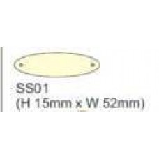 Chipboard Scroll - Small - SSP01