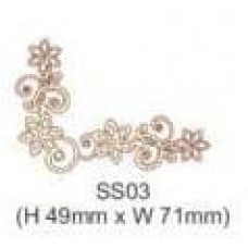 Chipboard Scroll - Small - SSP03
