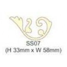 Chipboard Scroll - Small - SSP07