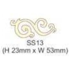 Chipboard Scroll - Small - SSP13