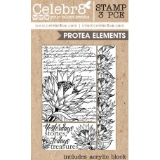 Celebr8 Stamp - Protea Elements