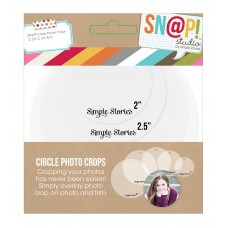 Simple Stories - Sn@p! - Photo Crops 5/pkg - Circles Simple Stories - Sn@p! - Photo Crops 5/pkg - Circles