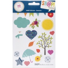 Simple Stories - Seasons Collection - Sn@p! Stickers 4x6sheets Simple Stories - Seasons Collection - Sn@p! Stickers 4x6sheets