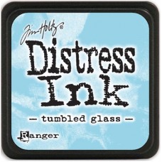 Tim Holtz Distress Mini Ink Pad - Tumbled Glass Tim Holtz Distress Mini Ink Pad - Tumbled Glass