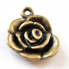 Metal Charm - Roses